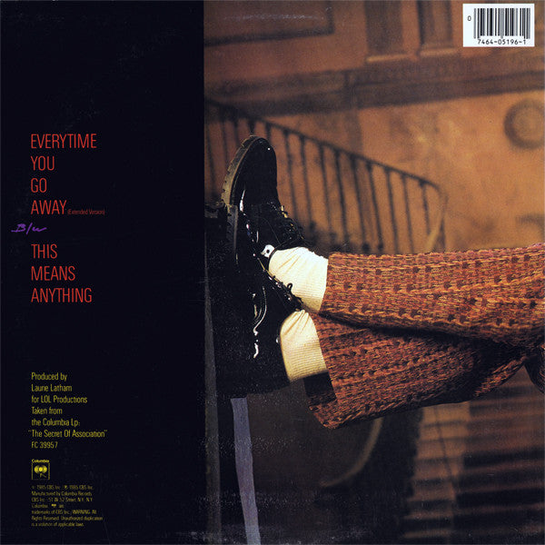 Everytime You Go Away Paul Young
