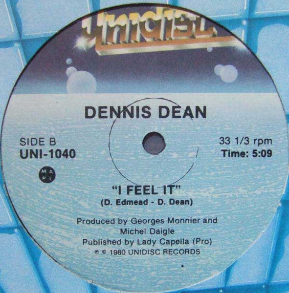 Lady Change / I Feel It Dennis Dean