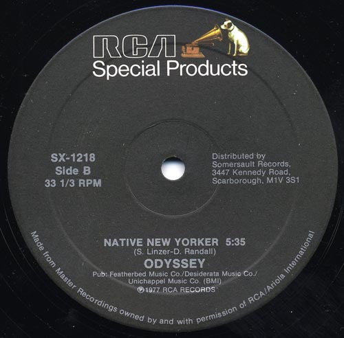 Lovin' Is Really My Game / Native New Yorker Brainstorm (5),Odyssey (2)