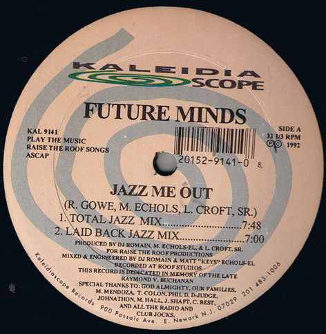 Jazz Me Out Future Minds