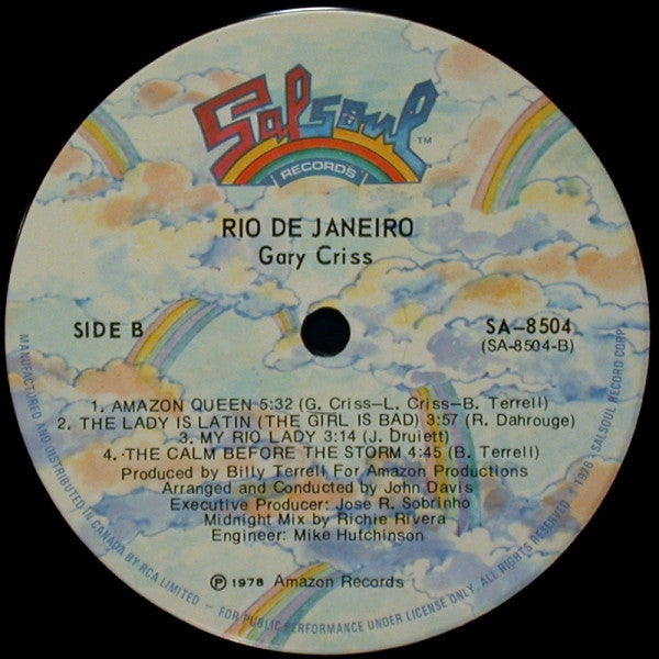 Rio De Janeiro Gary Criss