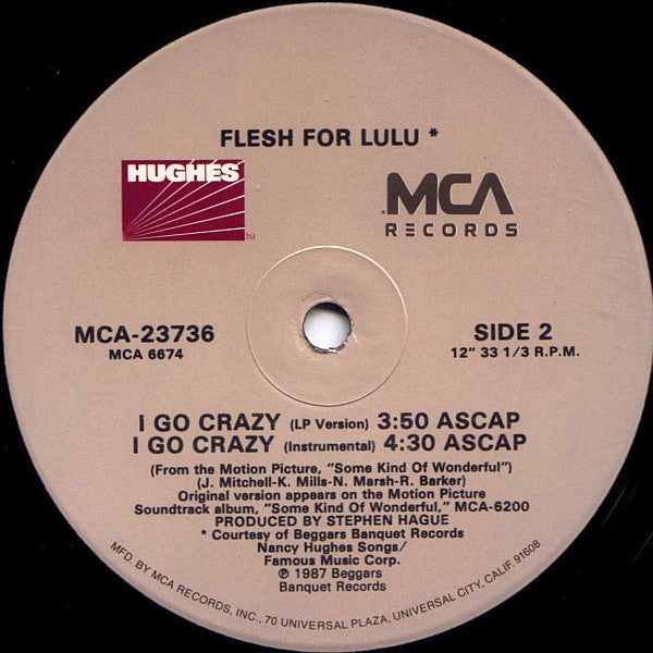 I Go Crazy Flesh For Lulu