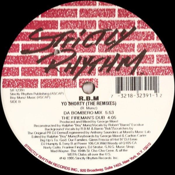 Yo Shorty (The Remixes) Ralphie "Boy" Muniz
