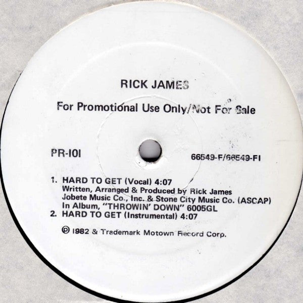 Let Me Tickle Your Fancy / Hard To Get Jermaine Jackson,Devo,Rick James