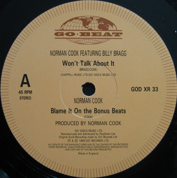Blame It On The Bassline (Remix) Norman Cook