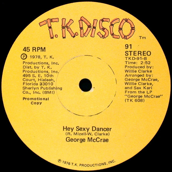 Let's Dance (People All Over The World) / Hey Sexy Dancer George McCrae