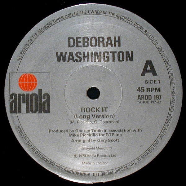 Rock It Deborah Washington
