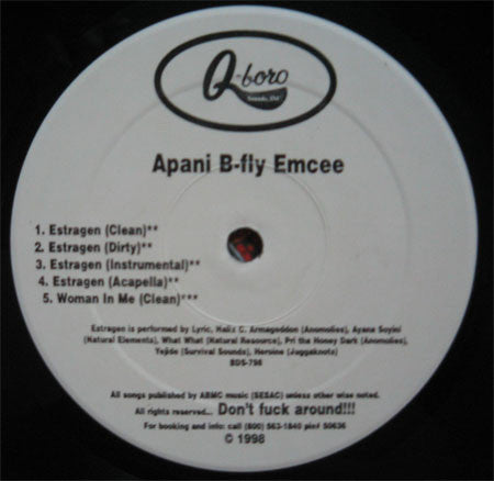 Estragen / Soul Control Apani B. Fly