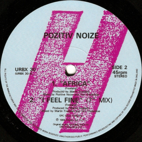 I Feel Fine (12" Remix) Pozitiv Noize