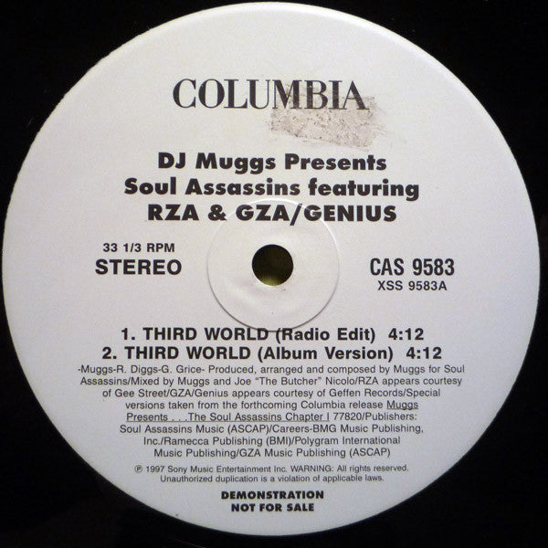 Third World DJ Muggs,The Soul Assassins,RZA,GZA,The Genius