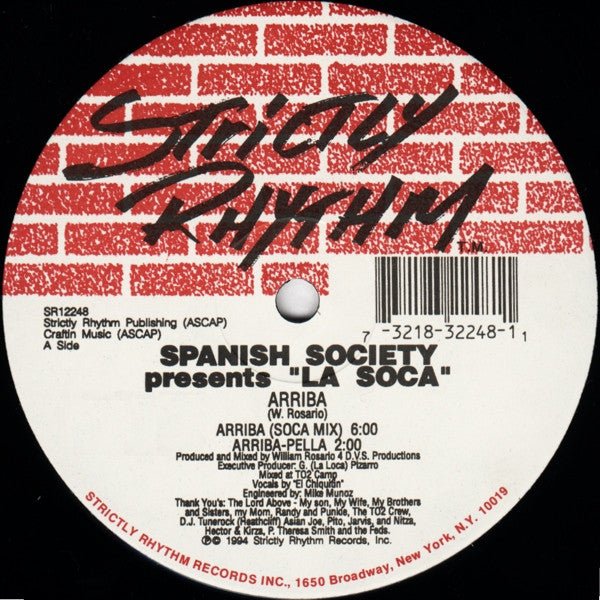 Arriba The Spanish Society,"La Soca"