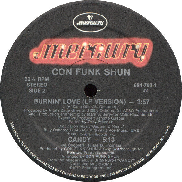Burnin' Love Con Funk Shun