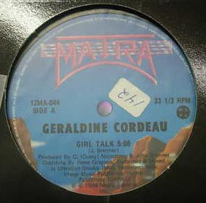 Girl Talk / Do It For You Geraldine Cordeau
