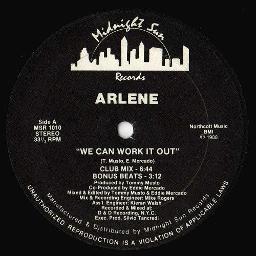 We Can Work It Out Arlene
