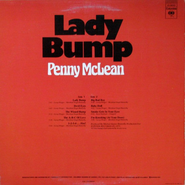 Lady Bump Penny McLean