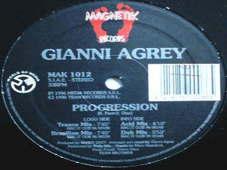 Progression Gianni Agrey