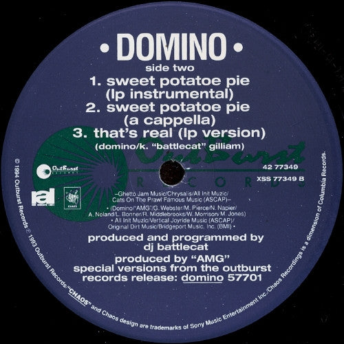 Sweet Potatoe Pie Domino