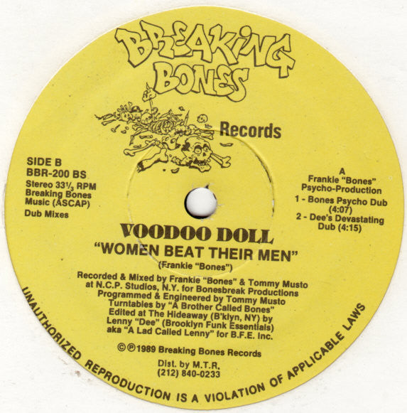 Women Beat Their Men Voodoo Doll