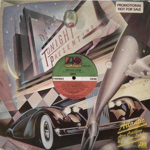 Rectangle Triangle Voulez-Vous album cover featuring abstract geometric shapes in vibrant colors.