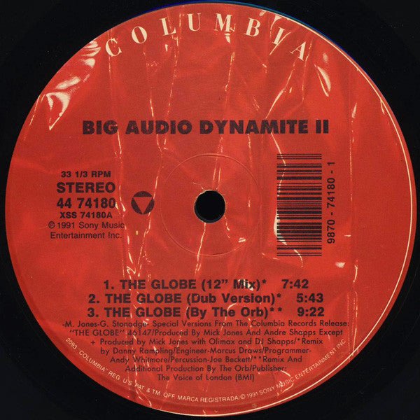 The Globe Big Audio Dynamite II