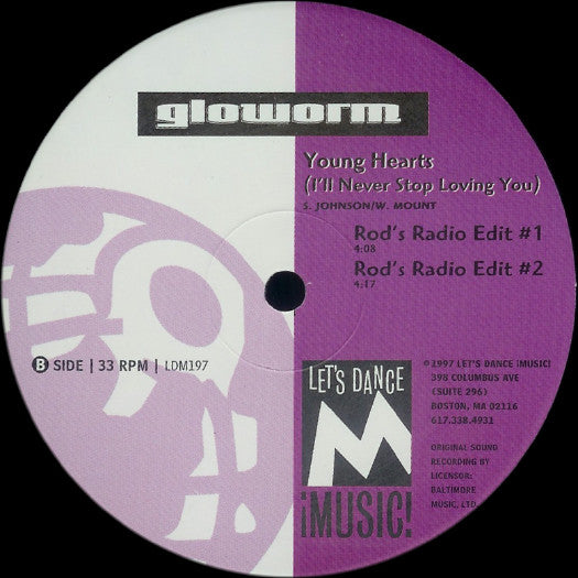 Young Hearts (I'll Never Stop Loving You) Gloworm