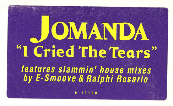 I Cried The Tears Jomanda