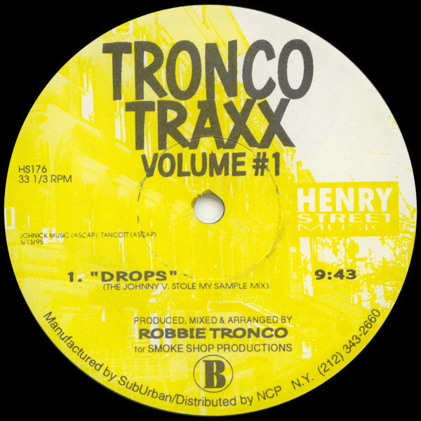 Tronco Traxx Volume #1 | Rectangle Triangle