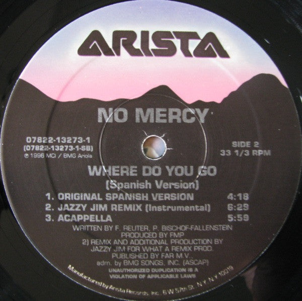 Where Do You Go (Spanish Version) No Mercy
