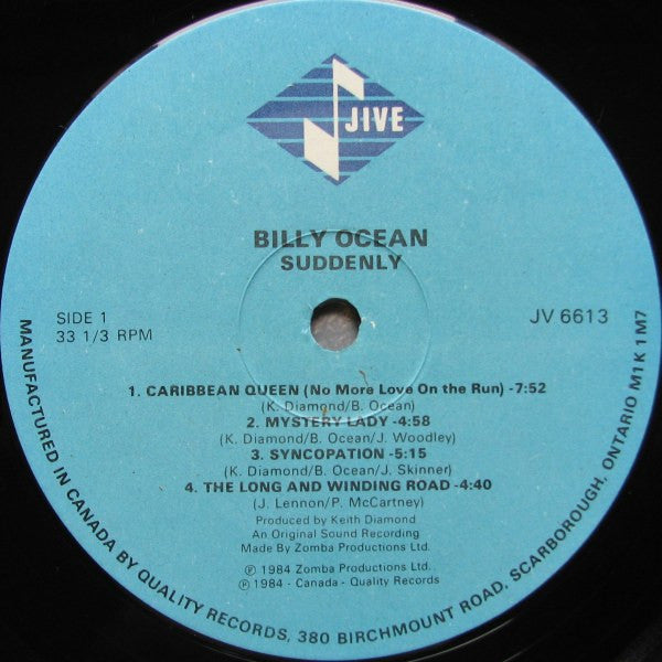 Suddenly Billy Ocean