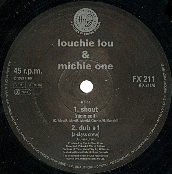 Shout Louchie Lou & Michie One
