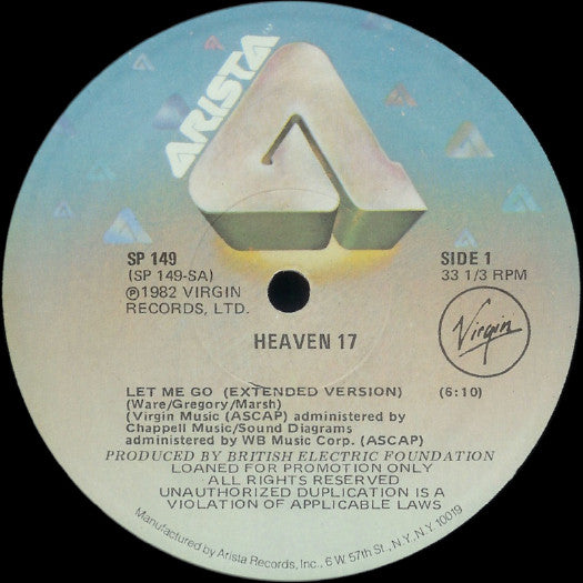 Let Me Go! Heaven 17