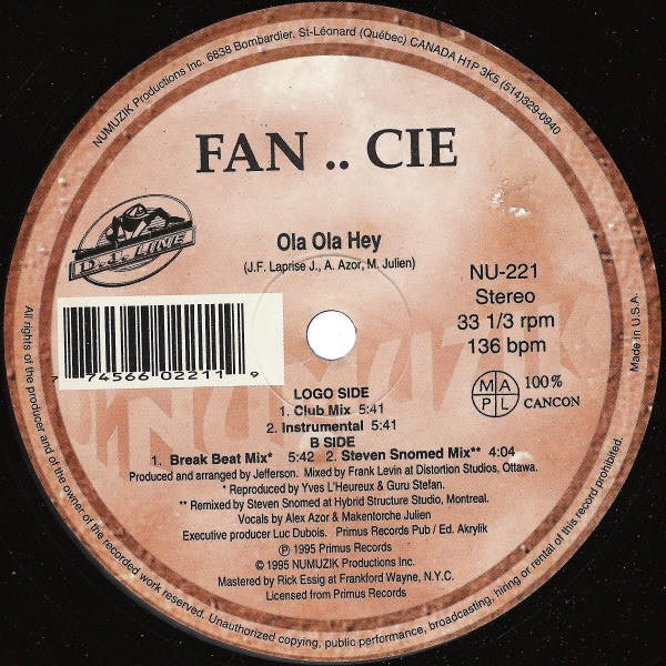 Ola Ola Hey Fan...Cie