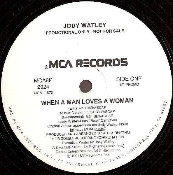 When A Man Loves A Woman Jody Watley