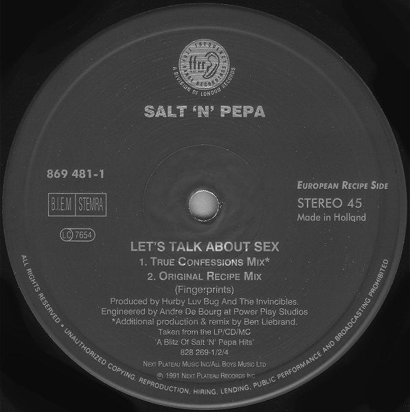 Let's Talk About Sex! Salt 'N' Pepa