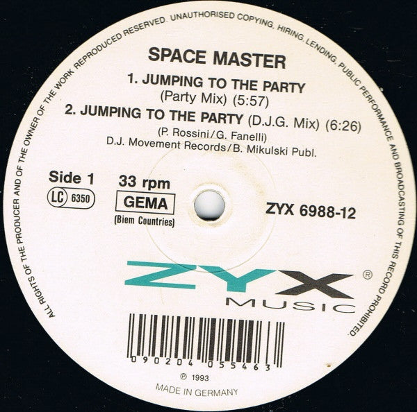 Jumping To The Party Space Master