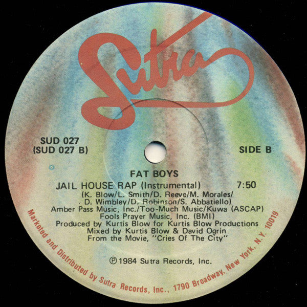 Jail House Rap Fat Boys