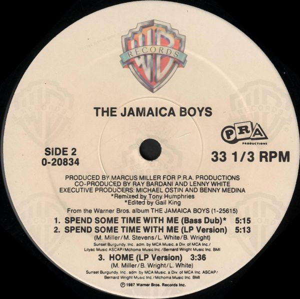 Spend Some Time With Me The Jamaica Boys