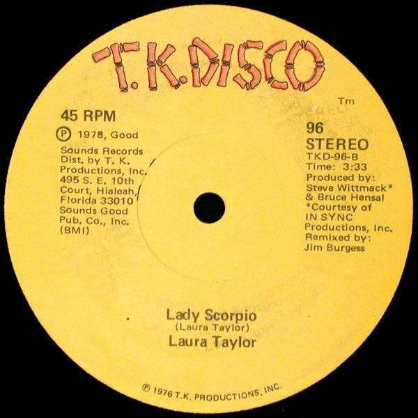 Dancin' In My Feet (Theme From Disco Magic) Laura Taylor
