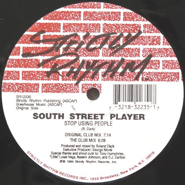 Stop Using People South Street Player