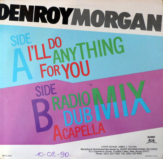 I'll Do Anything For You Denroy Morgan