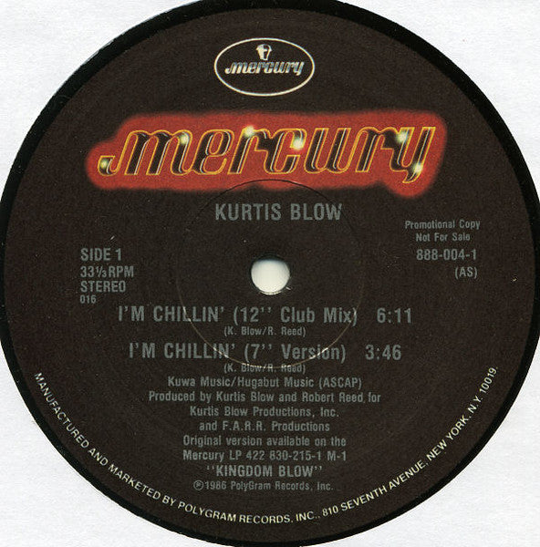I'm Chillin' Kurtis Blow