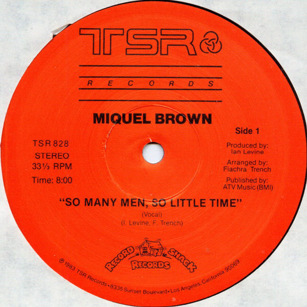 So Many Men - So Little Time Miquel Brown