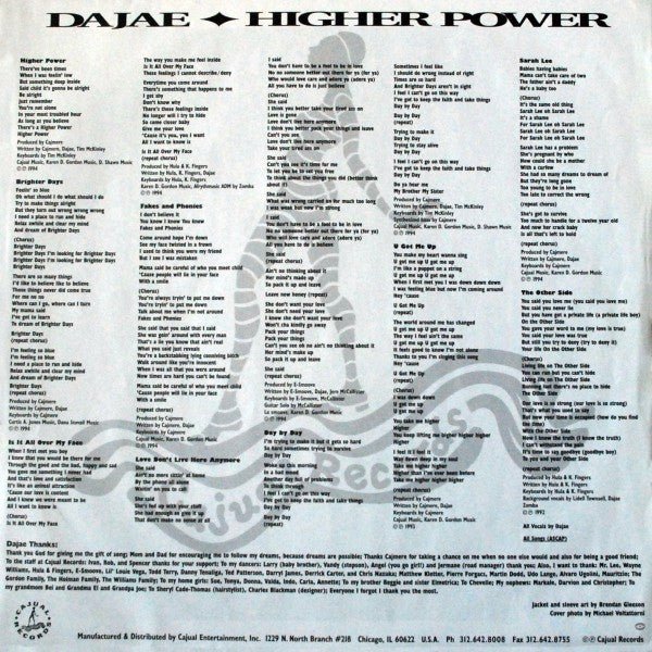 Higher Power Dajaé