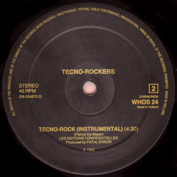 Tecno-Rock Tecno-Rockers