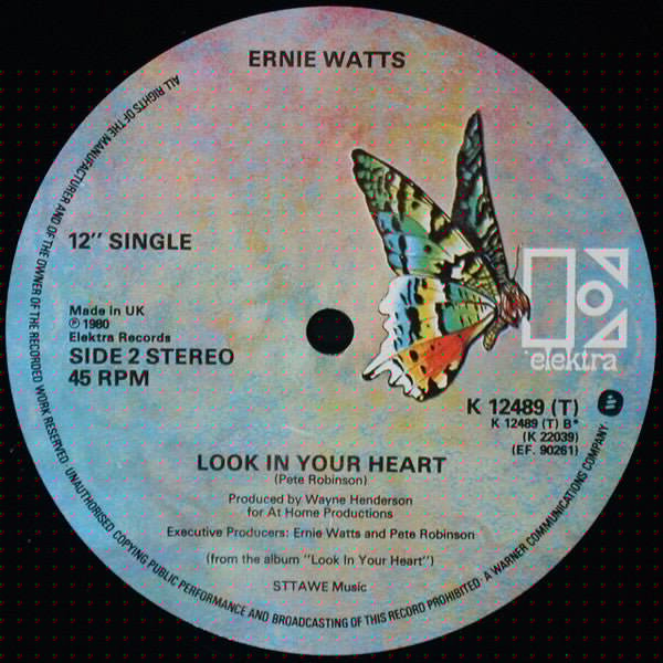 Just Holdin' On / Look In Your Heart Ernie Watts