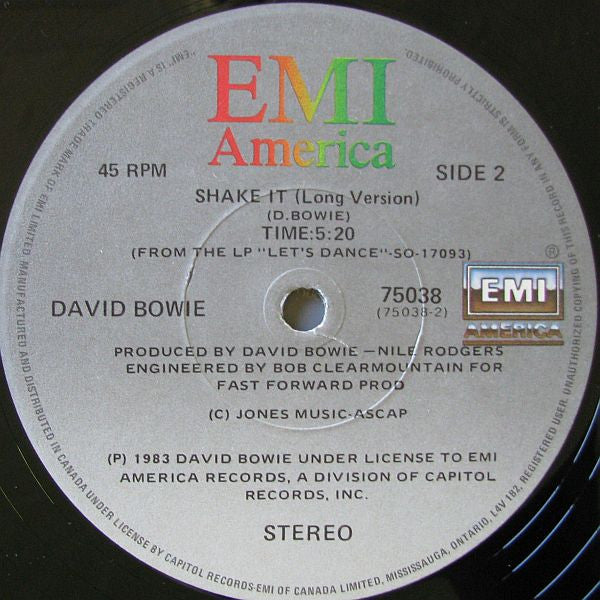 China Girl (Long Version) David Bowie