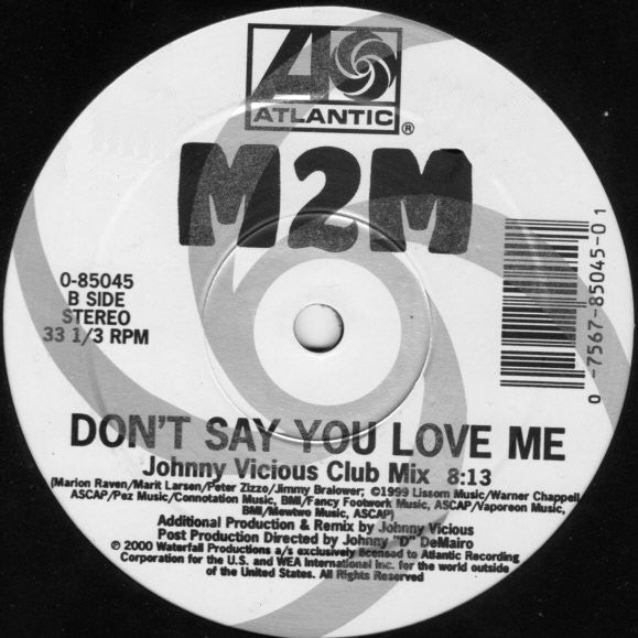 Everything You Do / Mirror, Mirror / Don't Say You Love Me (Dance Remixes) M2M