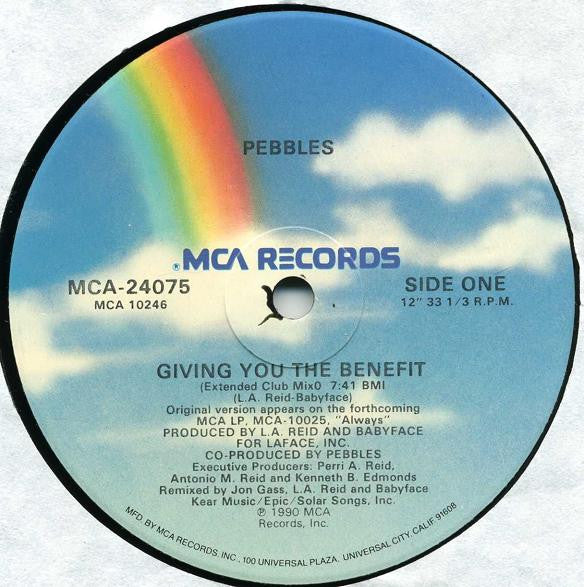 Giving You The Benefit Pebbles