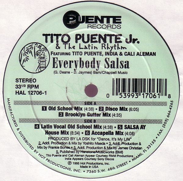 Everybody Salsa Tito Puente Jr. & The Latin Rhythm