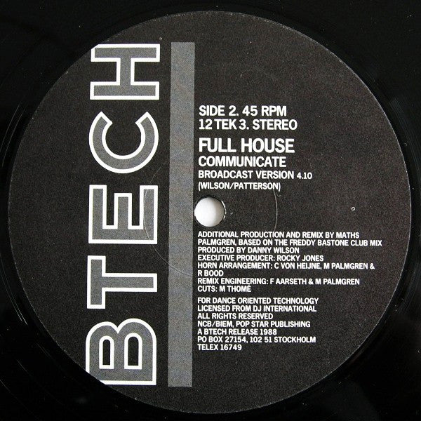 Communicate Full House